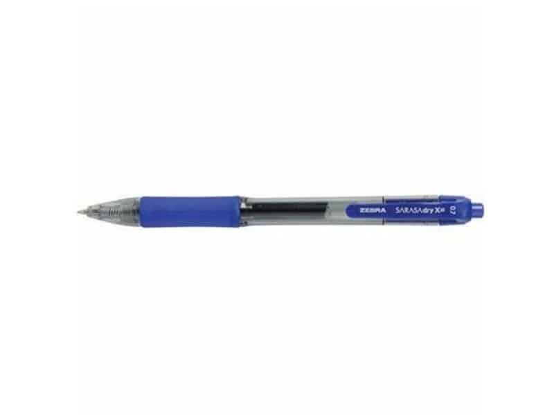 Stylo à bille roulante rétractable Sarasa 0.7 - bleu