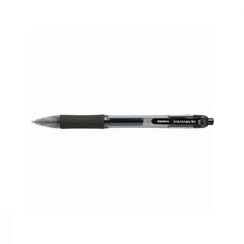 Stylo à bille roulante rétractable Sarasa 0.7 - noir