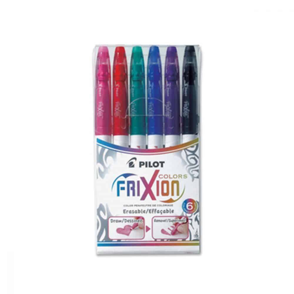 Paquet de 6 marqueurs à colorier effaçables FriXion®