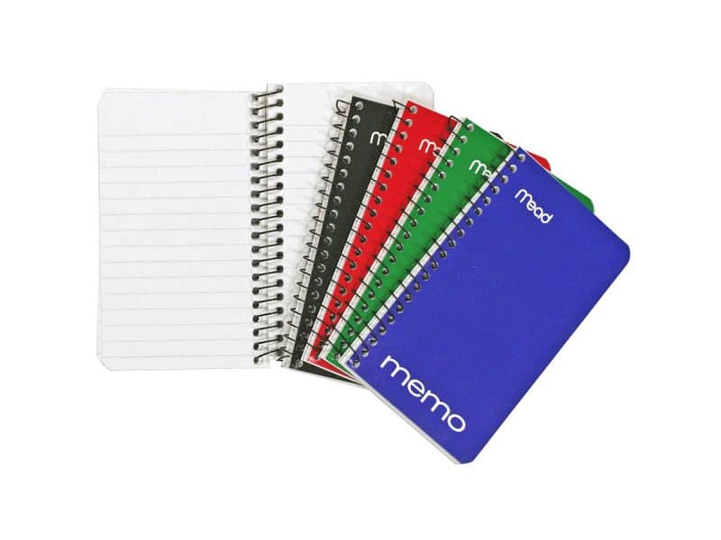 Carnet de notes 5 x 3" ligné - Mead