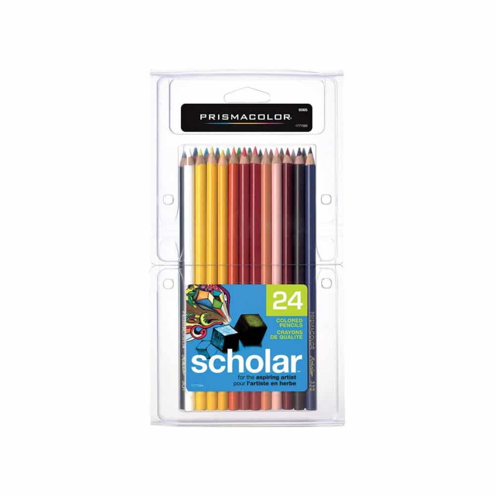 Crayons de couleur Prismacolor Scholar - boîte de 24