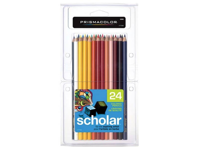 Crayons de couleur Prismacolor Scholar - boîte de 24