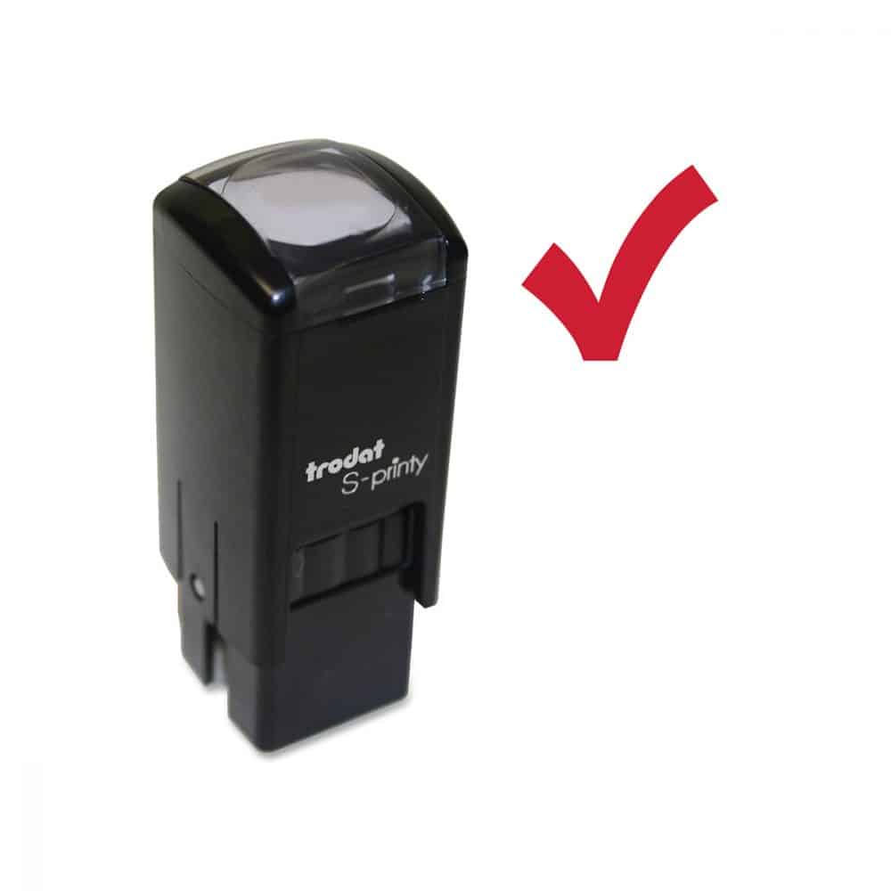 Timbre petit format auto-encreur S-Printy 4921 - CHECK ROUGE