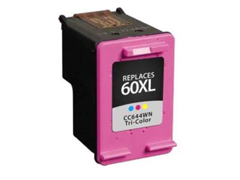 Cartouche jet d'encre compatible à HP 60xl couleur