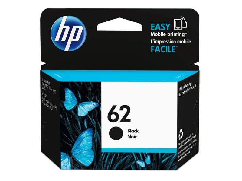 cartouche jet d'encre HP 62 noir