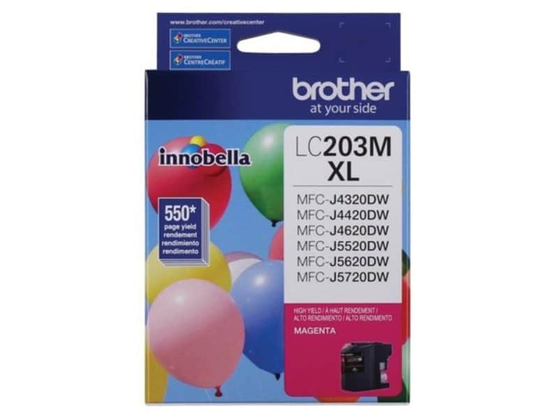 Cartouche jet d'encre Brother 203xl magenta