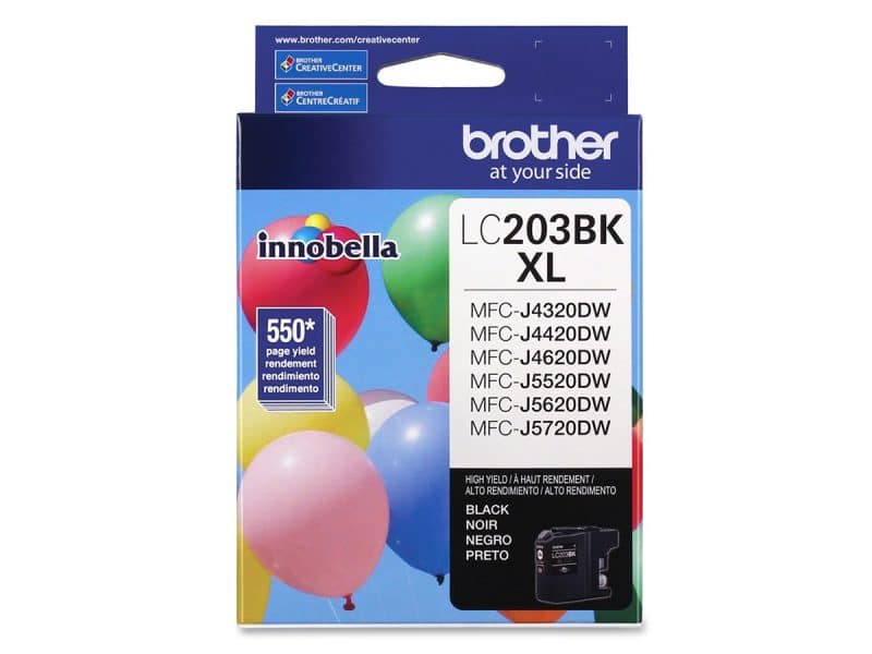 Cartouche jet d'encre Brother 203xl noir