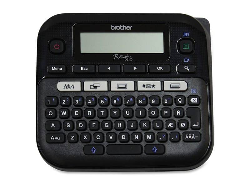 Étiqueteuse électronique Brother P-Touch PT-D210BK