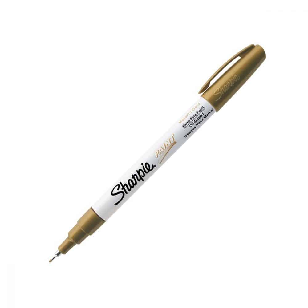 marqueur Sharpie peinture or