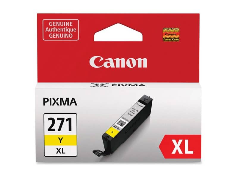 Cartouche jet d'encre Canon 271xl - jaune