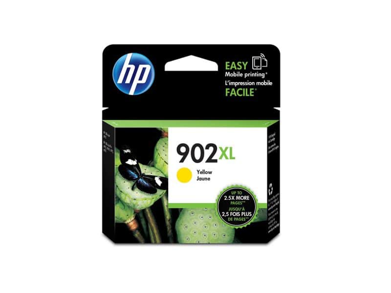 Cartouche jet d'encre HP 902XL jaune