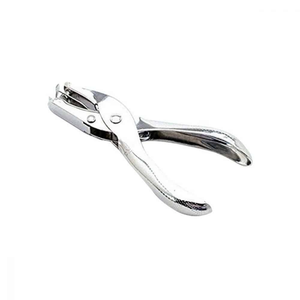 Poinçon à trou rond avec réceptacle en métal 1 / 4 po