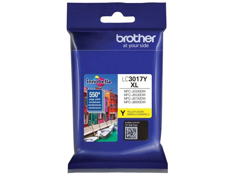 Cartouche jet d'encre Brother LC3017xl - jaune