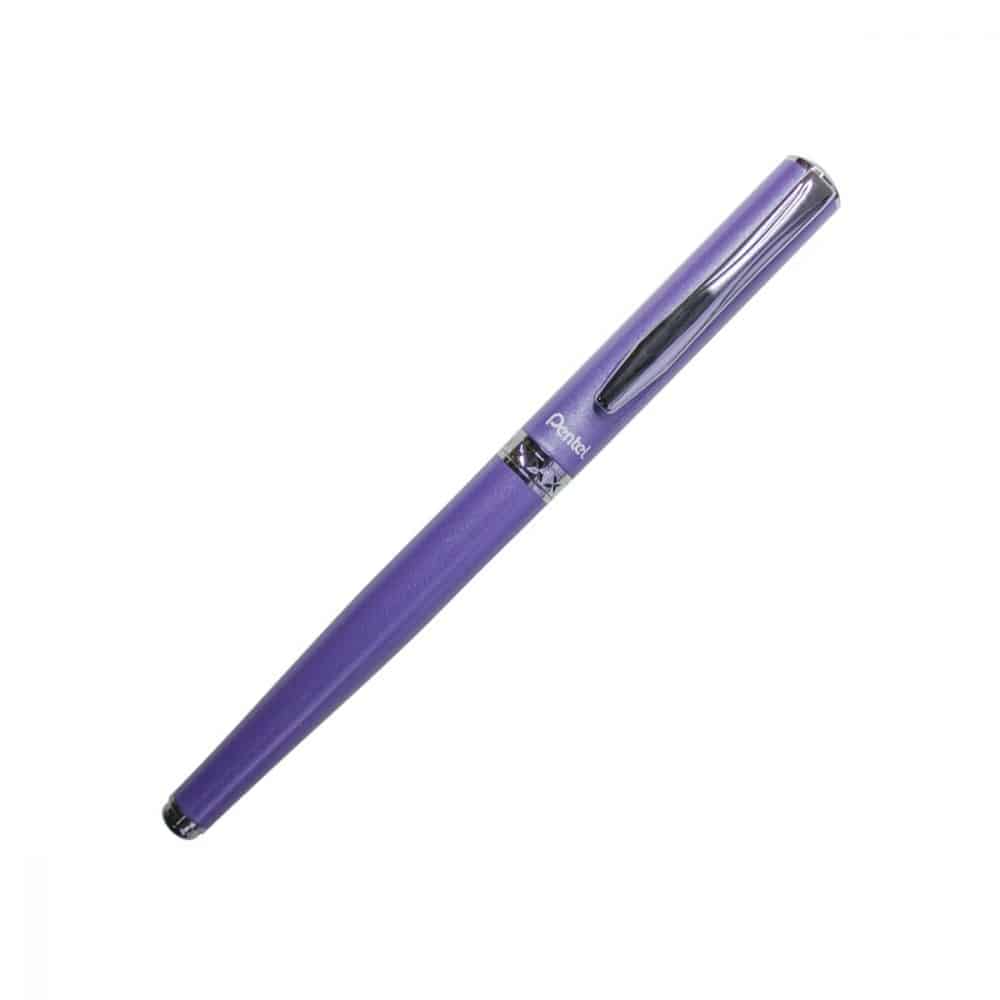Stylo à bille Pentel Sterling 0.7 corps violet, encre noire