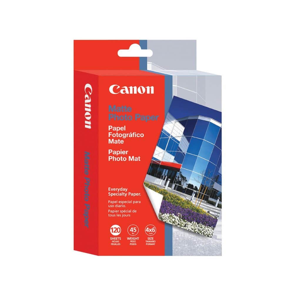 Papier Photo Mat 4 x 6 - Canon