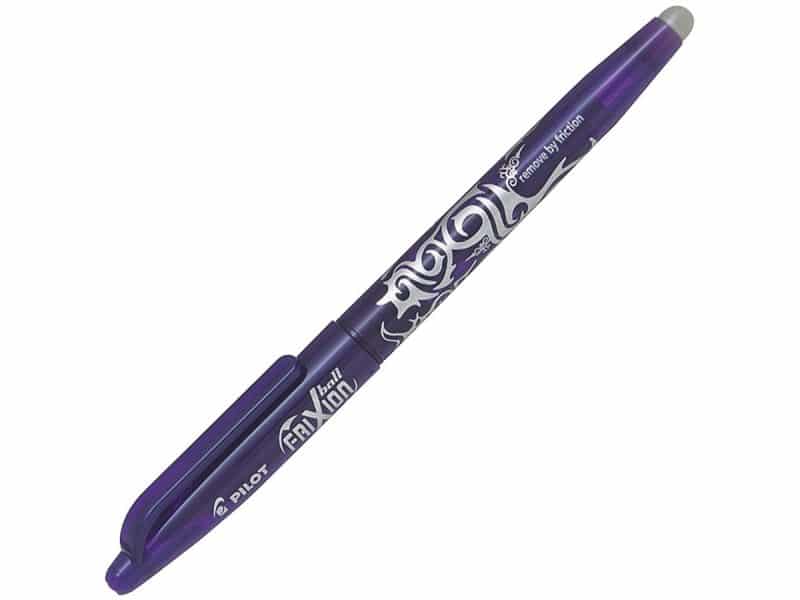 Stylo à bille roulante effaçable FriXion 0.7 - violet