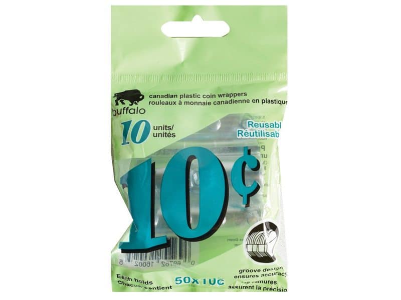 Rouleau pour monnaie  10 ¢