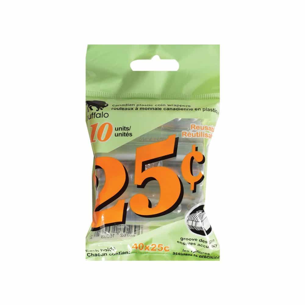 Rouleau pour monnaie 25 ¢