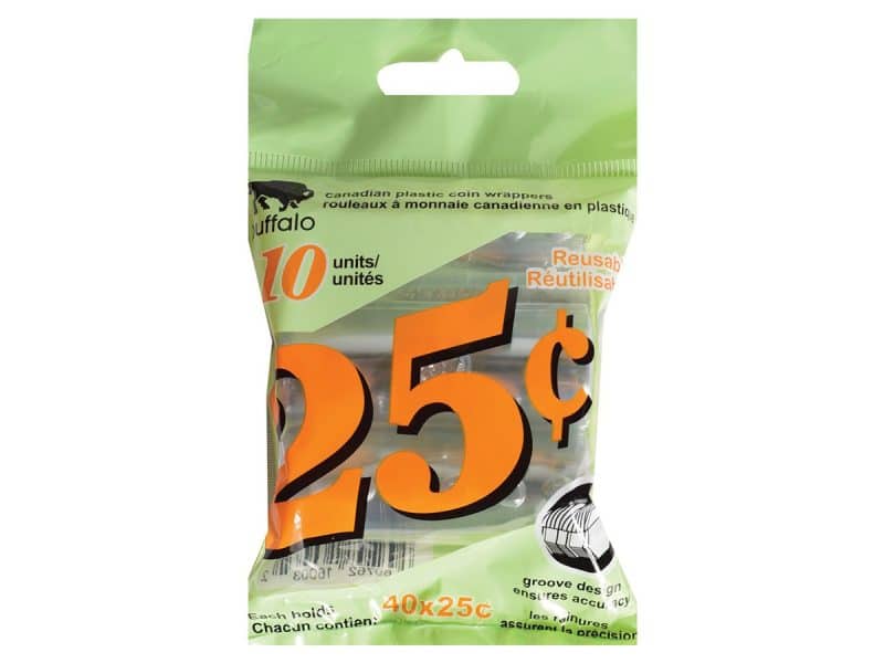 Rouleau pour monnaie 25 ¢