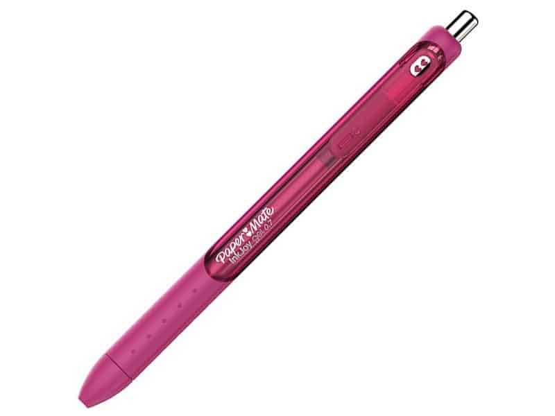 Stylo à bille rétractable InkJoy gel 0.7mm - rose