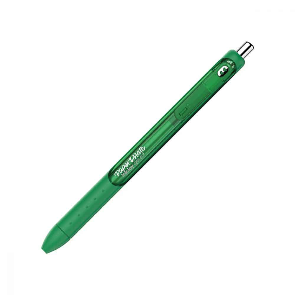 Stylo à bille rétractable InkJoy  gel 0.7mm -vert