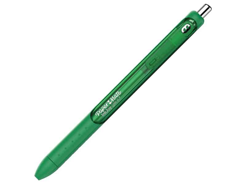 Stylo à bille rétractable InkJoy  gel 0.7mm -vert