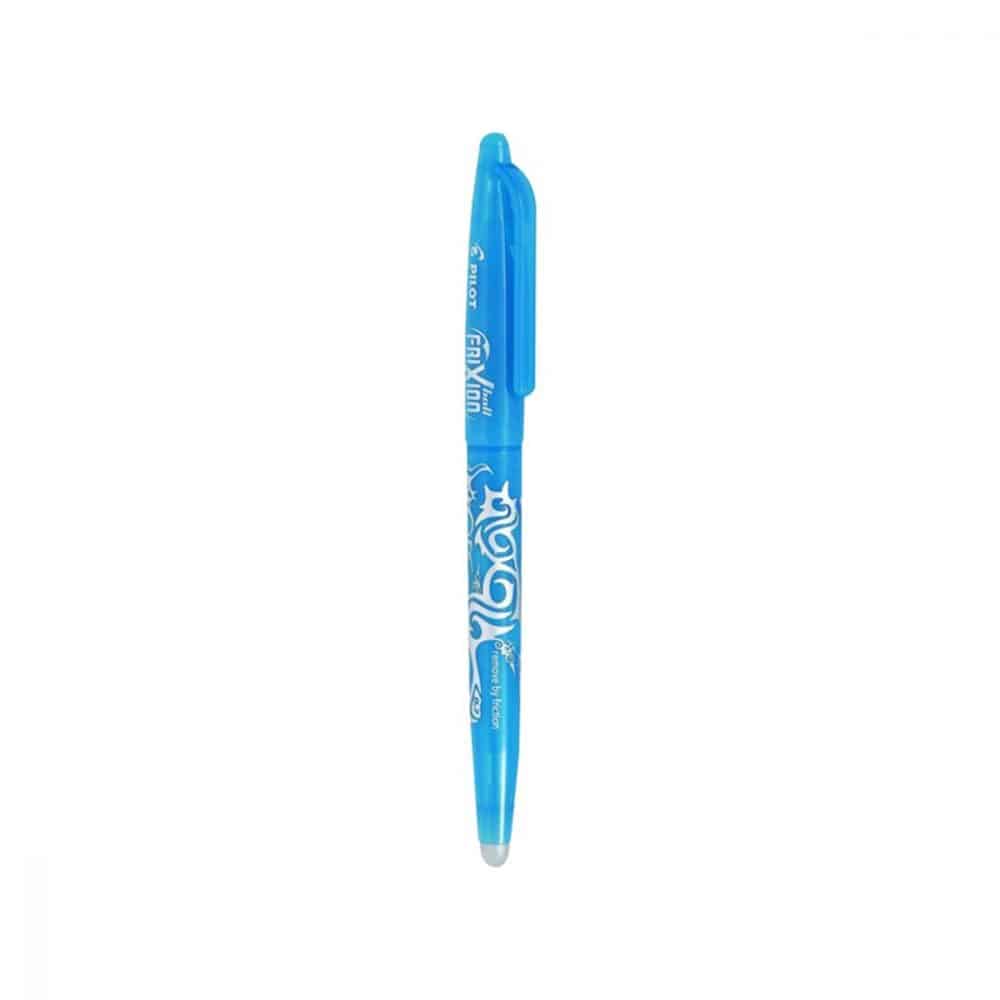 Stylo à bille roulante effaçable FriXion 0.7 - bleu ciel