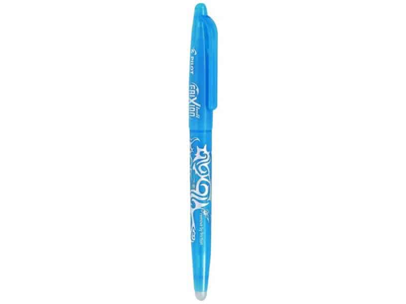 Stylo à bille roulante effaçable FriXion 0.7 - bleu ciel