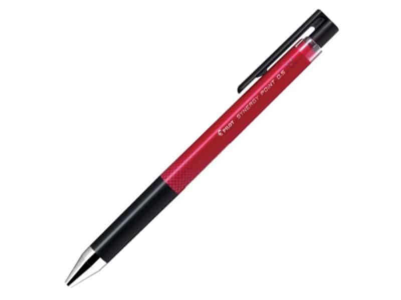 Stylo à bille rétractable Synergy 0.5 rouge