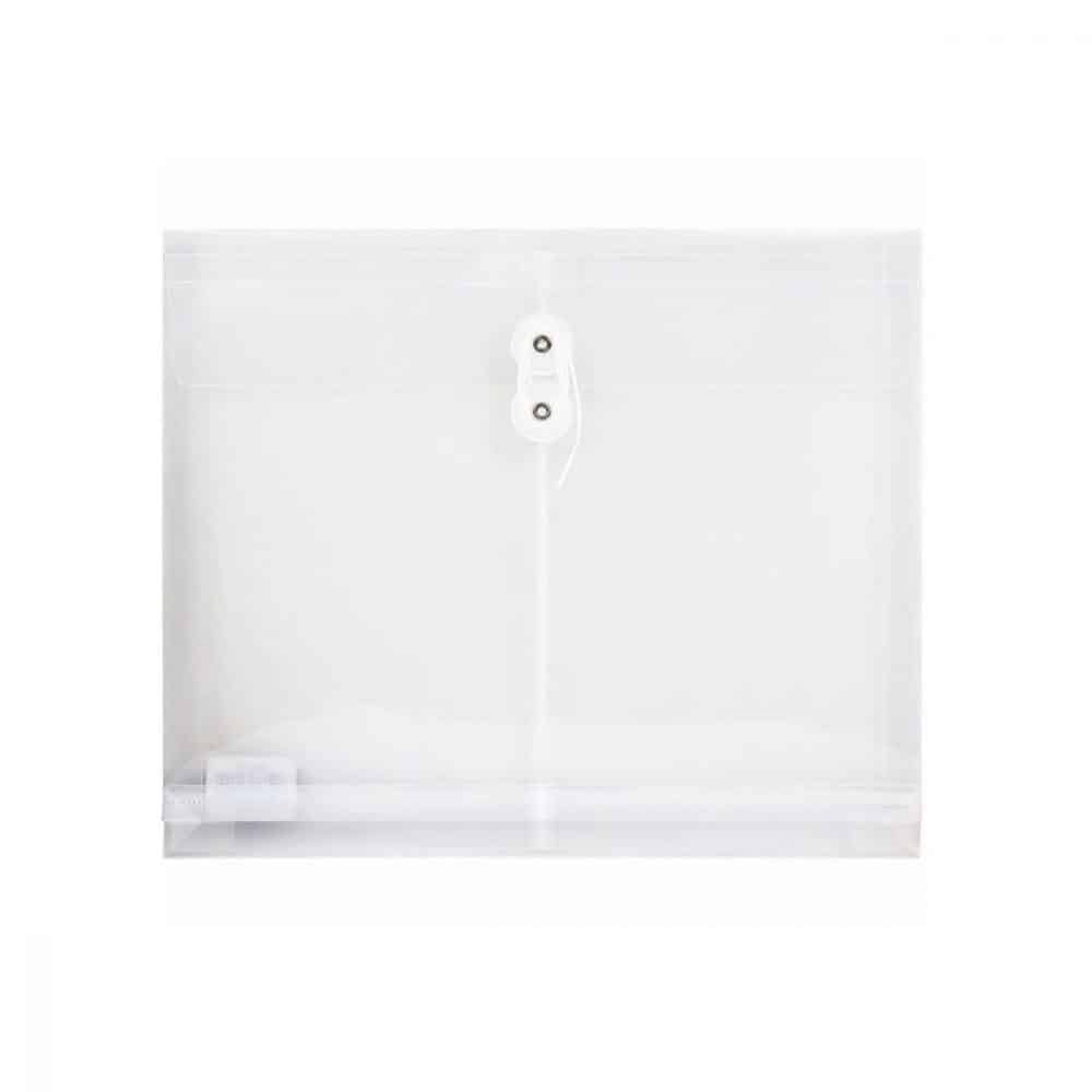 Enveloppe en plastique translucide Geo W80010
