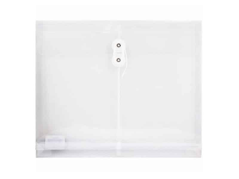 Enveloppe en plastique translucide Geo W80010