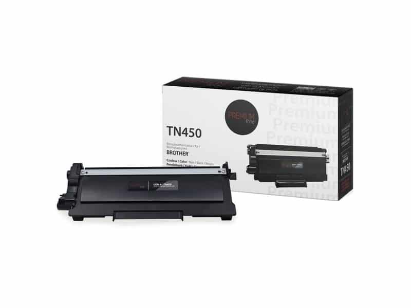 Cartouche de toner compatible avec Brother TN450