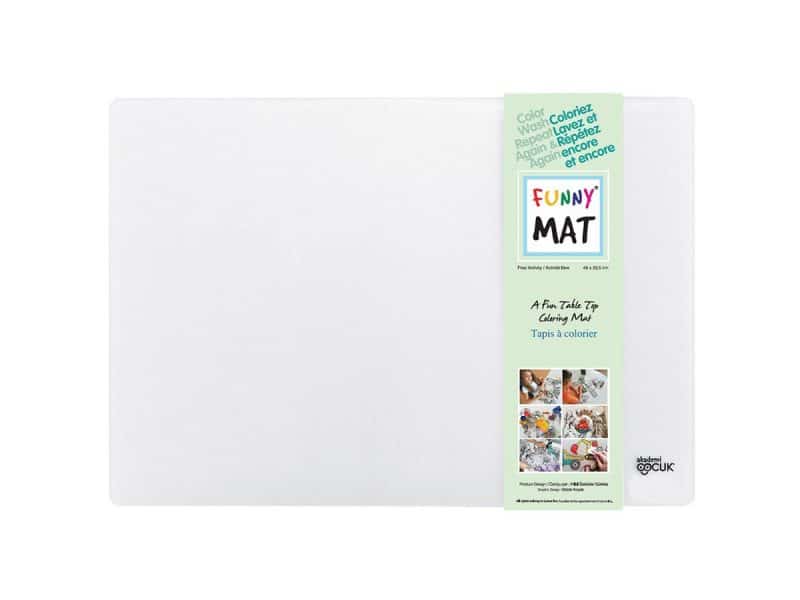 Napperon à colorier Funny Mat transparent