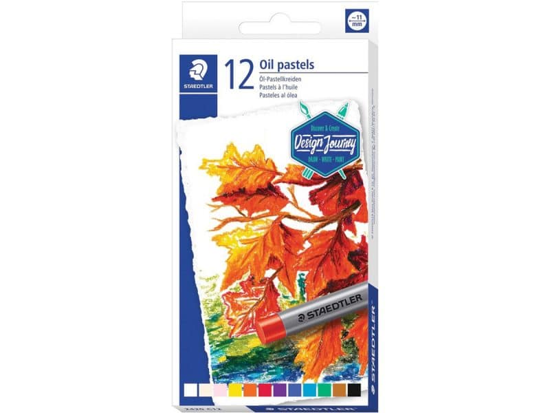 Ensemble de 12 pastels à l’huile Staedtler