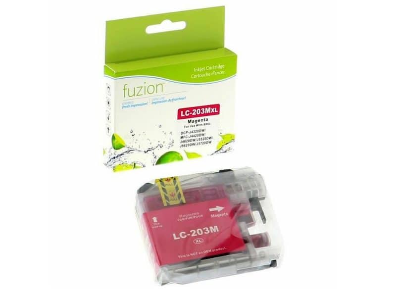 Cartouche jet d'encre compatible avec Brother 203 jaune