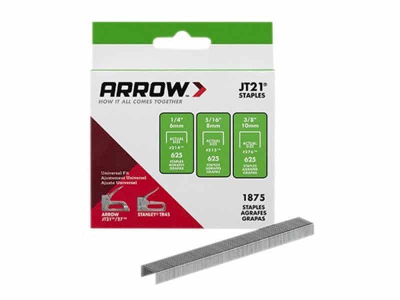 Agrafes JT21® -Arrow 1/4 "  6mm
