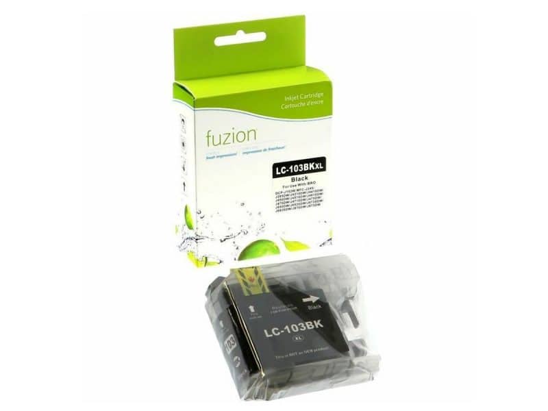 Cartouche jet d'encre compatible avec Brother 103 noir