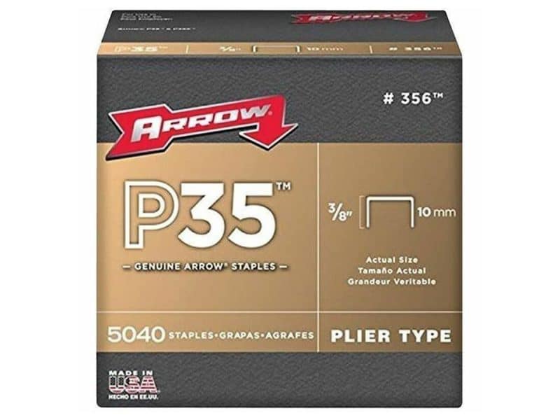 Agrafes 3/8 pour agrafeuse P35