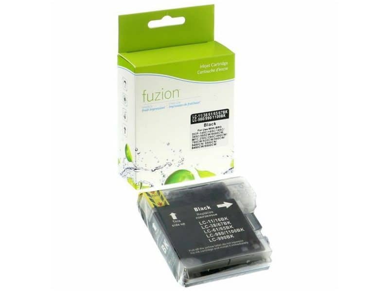 Cartouche jet d'encre compatible avec Brother 61 noir