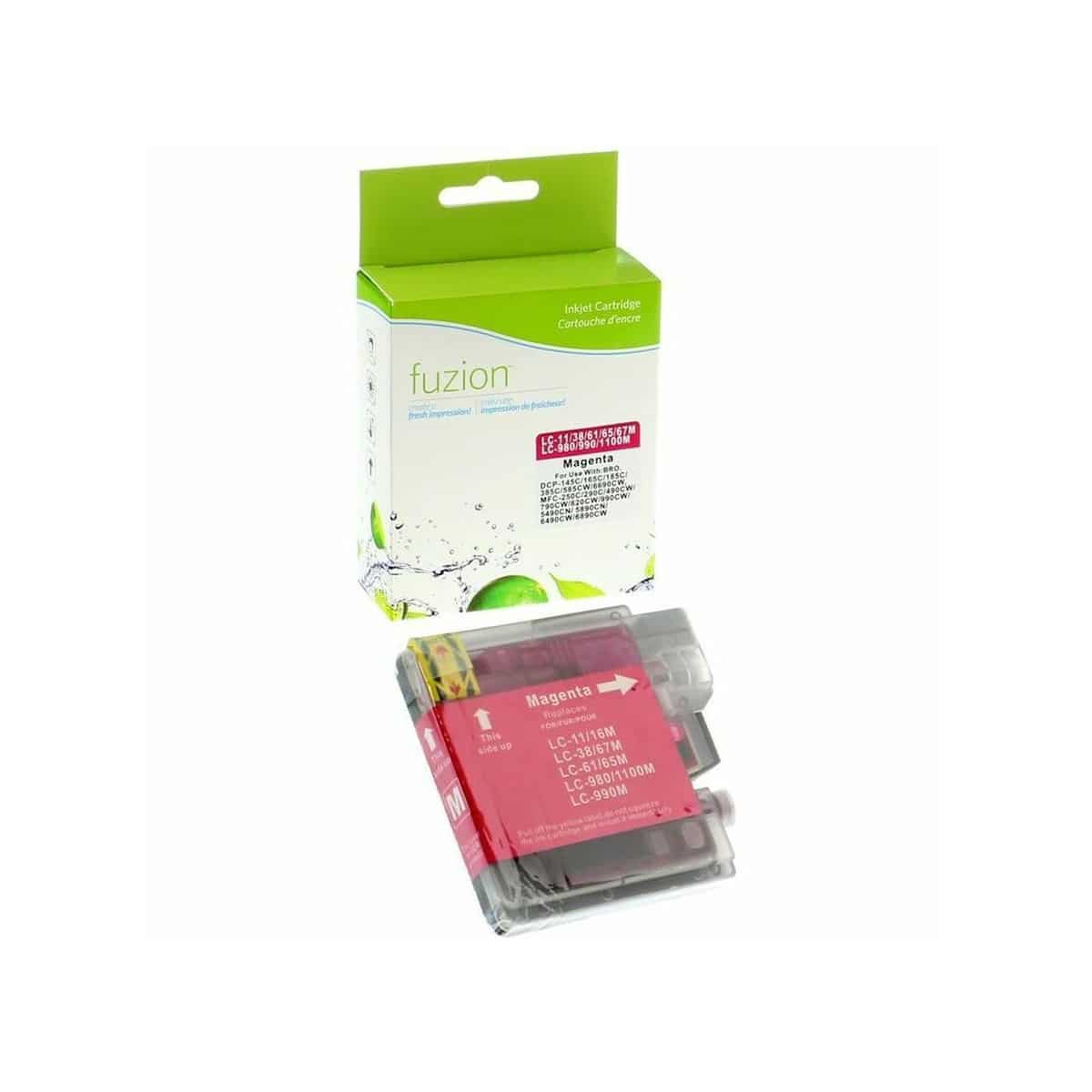 Cartouche jet d'encre compatible avec Brother 61 magenta