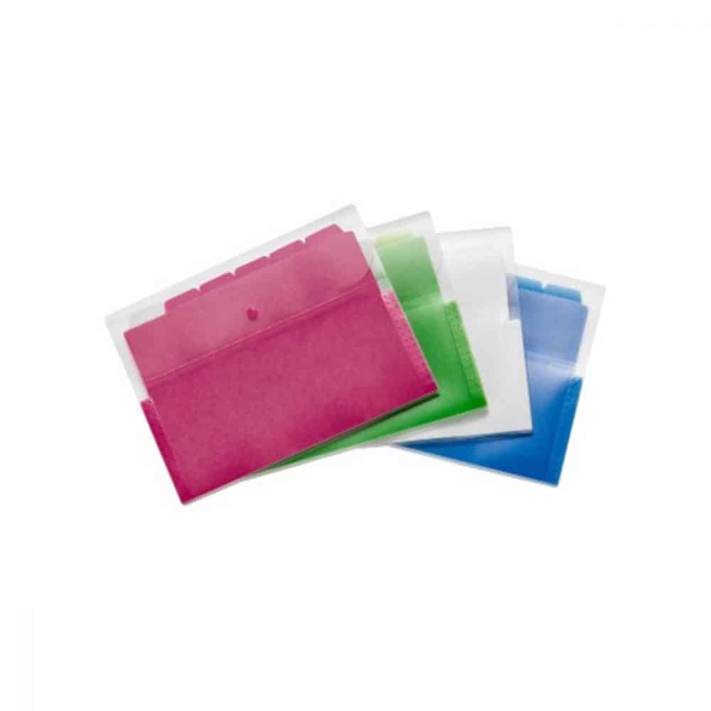 classeur expansible 12 pochettes minces