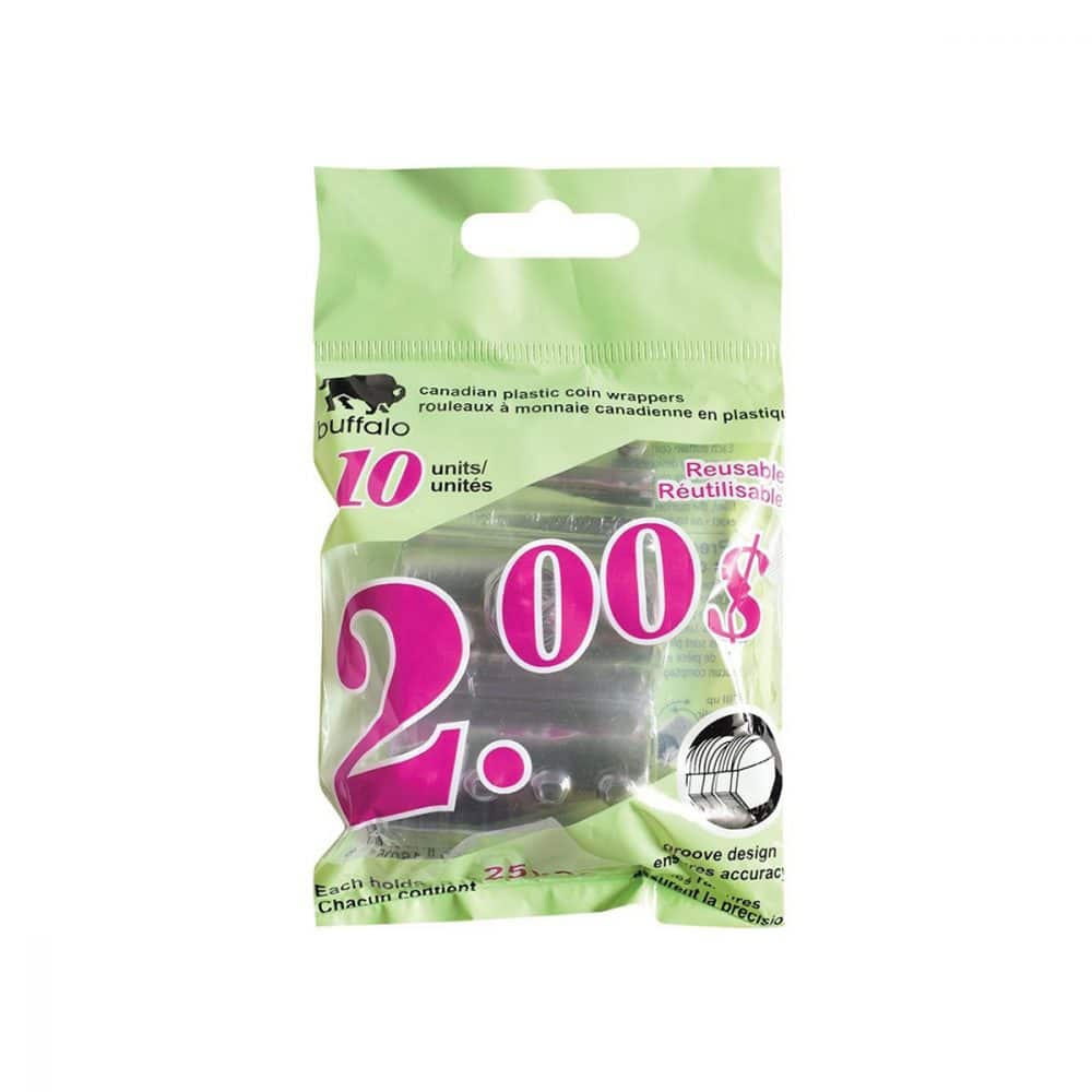 Rouleau pour monnaie 2,00$