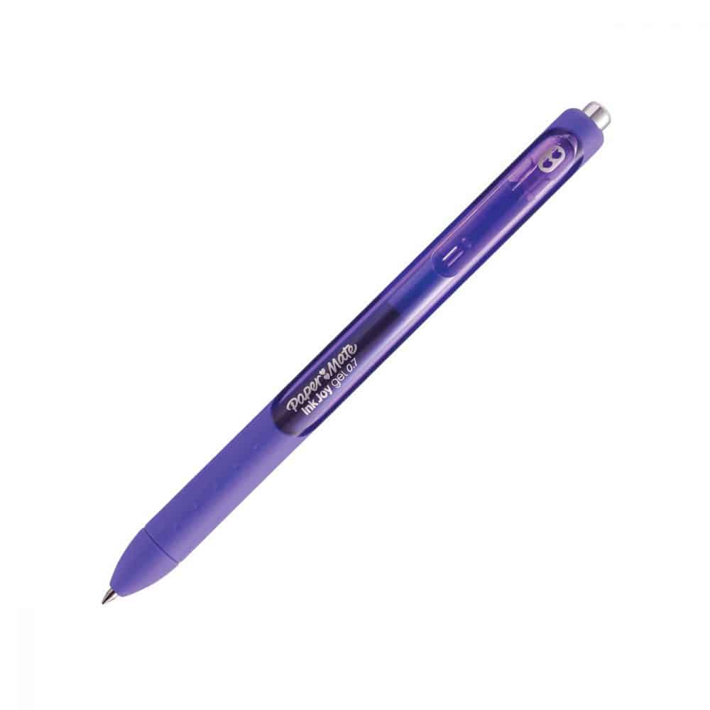 Stylo à bille rétractable InkJoy gel 0.7mm - violet
