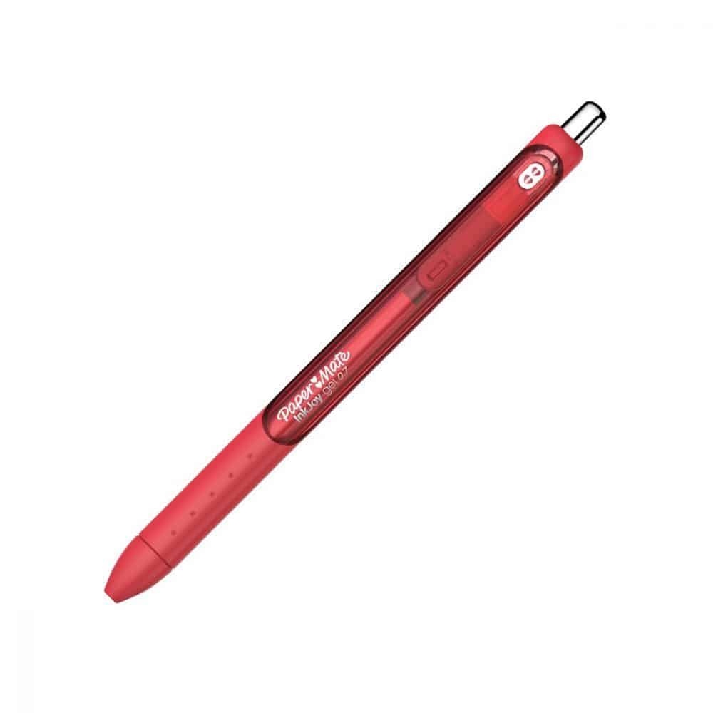 Stylo à bille rétractable InkJoy gel 0.7mm - rouge