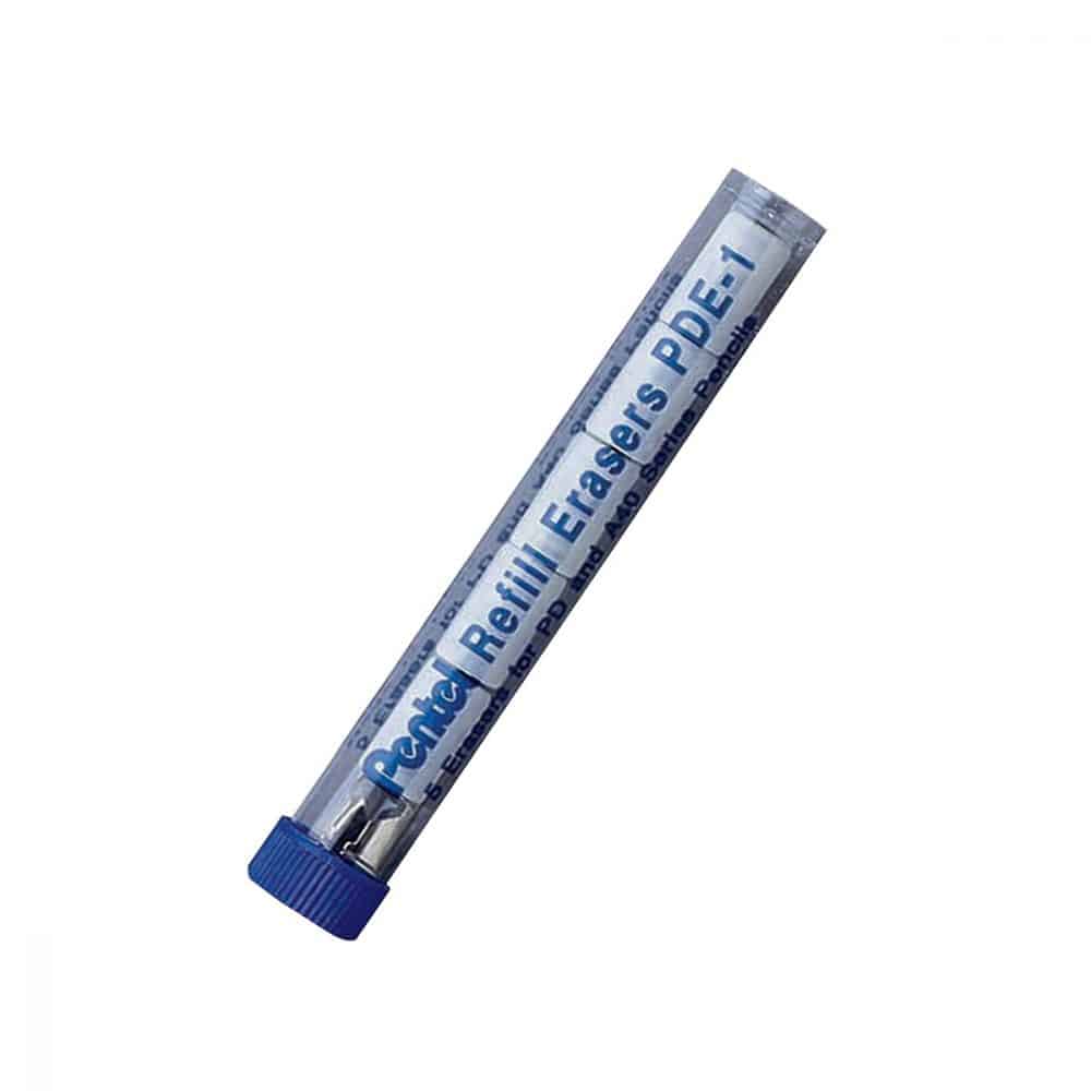 Gomme à effacer de recharge pour pousse-mines Pentel PDE-1