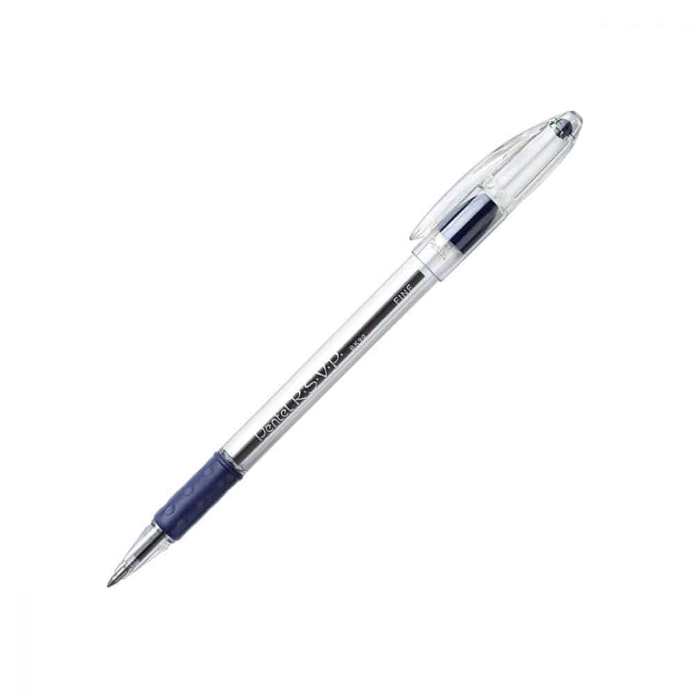 Stylo Pentel RSVP 0.7 - bleu