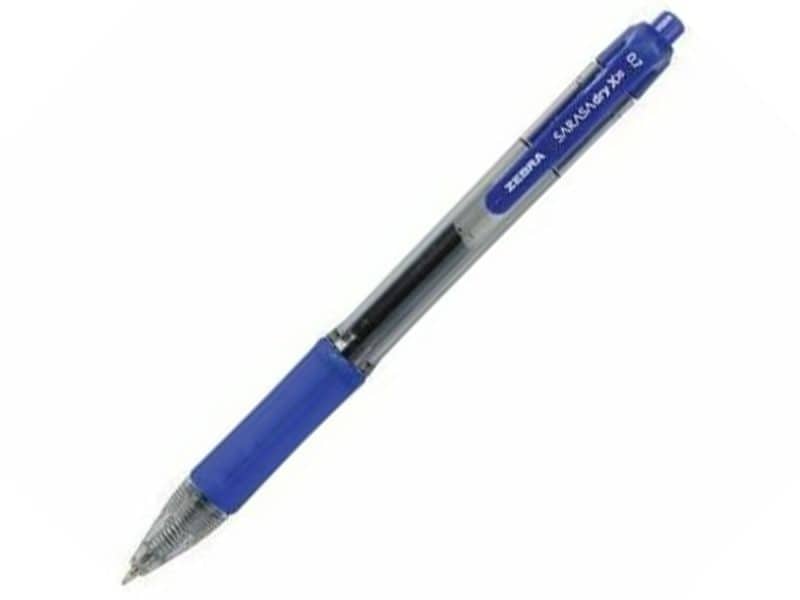 Stylo à bille roulante rétractable Sarasa 0.5 - bleu