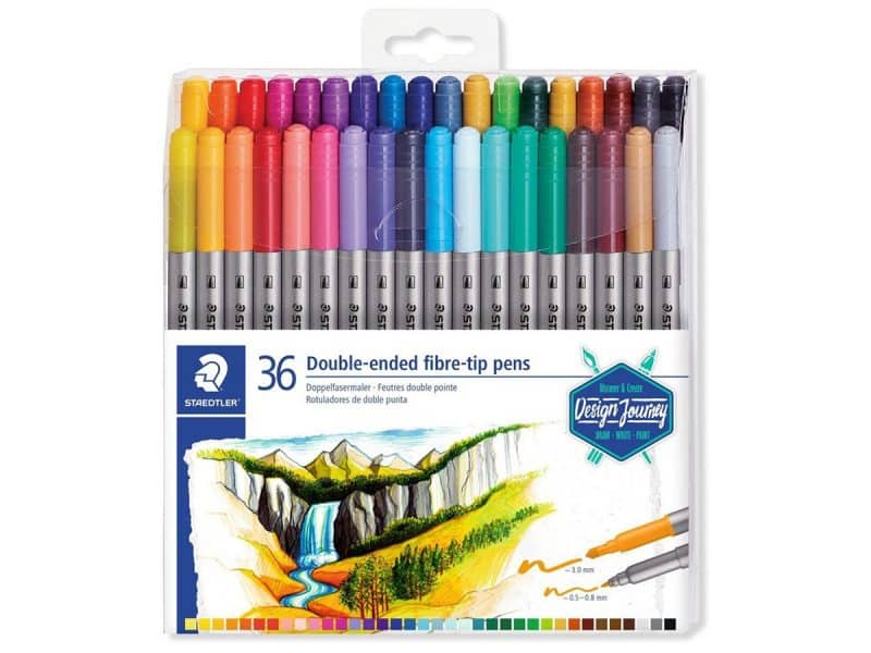 Paquet de 36 feutres double pointes Staedtler