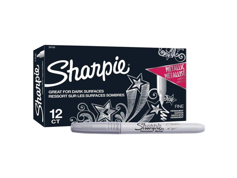 Marqueur métallique Sharpie argent