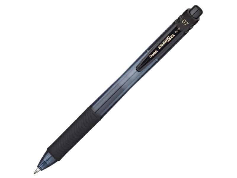 Stylo rétractable Pentel Energel-X 0.7 - noir